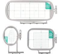 Sew Tech Stickelrahmen für Brother SE600 PE 550D PE535 SE400 PE525 PE540D PE500 SE625 SE425 Innovis Babylock Brother Stickelmaschine Hoop (3in1-Set)