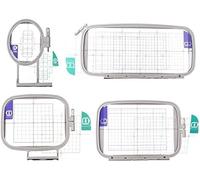Sew Tech Stickelrahmen zum Sticken und Nähen Kompatibel Brother Innov-is 1250 700E 750E F440E Stickmaschine Rahmen (4in1-Set)
