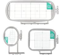 Sew Tech Stickrahmen für Brother SE600 PE550D SE700 PE535 SE400 PE525 PE540D PE500 SE625 SE425 M380D Innovis Babylock Brother Stickmaschinen (3in1 Set)