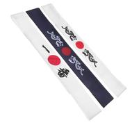 SEWACC 3 Stück pack Japanische Stirnbänder aus Polyester mit Schweißhemmender Funktion Waschbar im Einfachen Japanischen Design für Kochen und Sporttraining