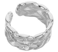 SEWACC Goldringe für Damen Minimalistischer Kupferring Offener Daumenring Verstellbares Design Goldfarben für Täglichen Gebrauch und Halloween Party Gastgeschenke