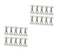 SEWACC Haken Nähen Verschluss Haken Und Ösen Für Kleidung 100 Stück Hakenknopf Handwerkswerkzeuge Schnalle Und Ösenverschluss Metallknopf Hakenschnalle Haken Und Ösenschnalle