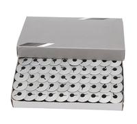 Sewing Bobbins 55623A Oxidized Slotted White Color Aluminum Sewing Machine Bobbins