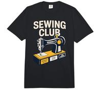 Sewing Club Vintage Machine Crafting Maker Gilde Needle Art Comfort Colors Adult Heavyweight T-Shirt