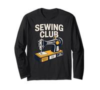 Sewing Club Vintage Machine Crafting Maker Gilde Needle Art Langarmshirt