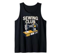 Sewing Club Vintage Machine Crafting Maker Gilde Needle Art Tank Top