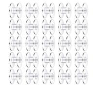 Sewing Machine Bobbins - 25 Piece Class 15 Bobbin Set Metal Sewing Tools | Thread Storage Accessories for Crafts Jewelry Clothes Beads Cabinet Organization for Adults and Hobbyists