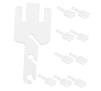 SEWOART 10 Stück Teiliges Garnspanner Strickmaschinen Präzise Garnspannung Kompatibel mit Addi King Express Wartungsfreundlich Fadenbruch und Verheddern Verbessert Strickleistung