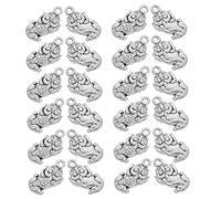 SEWOART 50 Stück Teiliges Pi Yao Anhänger aus Langlebiger Legierung Doppelseitiges Chinesisches Feng Shui Glücksbringer Schmuckzubehör für DIY Armbänder Halsketten Schlüsselanhänger