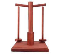 SEWOART Flechtspulenwickler yarn rack garnrollenhalter garnständer wollknäuelhalter wollwickler garnwickler vielseitiger garnwickler garnhalter yarn spool rack wollenhalter Light Brown