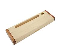 SEWOART Holz Stifteetui Einzelstifthalter Schreibwarenbox Kompakt Beige Schüler Reise Organizer Visitenkartenhalter