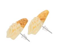 SEWOART Kleine Eiscreme Ohrstecker Damen Süße Leichte Ohrhänger Langlebige Modische Ohrringe für Mädchen Vielseitiger Ohrschmuck für Party Hochzeit Geschenk