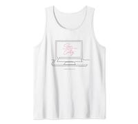 Sex and the City Carrie Bradshaw Laptop Design Tank Top