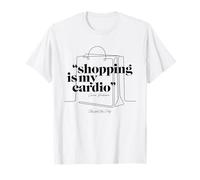 Sex and the City Carrie Bradshaw, Shopping Is My Cardio T-Shirt