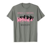 Sex and The City Happy Galentine's Day T-Shirt, Herren, Heidekraut/Armeegrün, 3XL