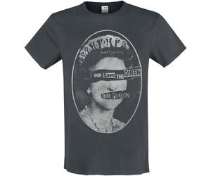 Sex Pistols Amplified Collection - Queens T-Shirt charcoal in M
