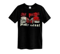 Sex Pistols Amplified Pretty Vacant offiziell Männer T-Shirt Herren (X-Large)