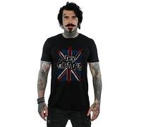 Sex Pistols Herren Anarchy Flag T-Shirt Schwarz X-Large