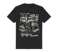 Sex Pistols London's Outrage T-Shirt schwarz in L