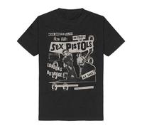 Sex Pistols London's Outrage T-Shirt schwarz in M