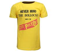 Sex Pistols Never Mind The Bollocks T-Shirt | Offizielles Merch ✓ 5XL Gelb