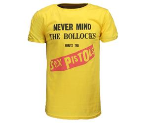 Sex Pistols Never Mind The Bollocks T-Shirt | Offizielles Merch ✓ XL Gelb