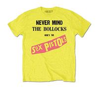 Sex Pistols Officially Licensed - T-Shirt Never Mind The Bollocks Trikot T Shirt Punk (XX-Large)