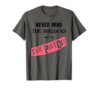 Sex Pistols Offizielle Never Mind The Bollocks Pink T-Shirt