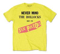Sex Pistols - the - T-Shirt # M Yellow Unisex # Nmtb Original Album