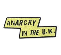 Sex Pistols - the - The Sex Pistols Patch Anarchy in the UK Band Logo Nue offiziell woven iron on One Size