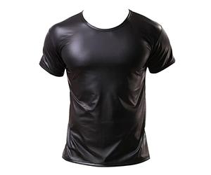 Sexy Unterwäsche für Mann Erotisch Tanga Männer Sexy Dessous Herren für Sex, Män Mens Fashion Casual Solid Color Sexy Mantel Sexy Ledermantel Kleidung Kurzarm Erotische Wäsche Herren