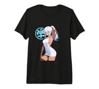 Sexy Waifu Anime Mädchen Kleid Dessous Japanischer Kunststil Premium T-Shirt