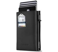SF SCOFIELD Smart Wallet mit Magnetverschluss | Portmonee Herren für 11-12 Karten | Card Holder RFID Schutz | Portemonnaie | Wallets for Men | Kreditkartenetui | Slim Wallet | Kartenetui I Slim Wallet