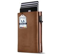 SF SCOFIELD Smart Wallet mit Magnetverschluss | Portmonee Herren für 11-12 Karten | Card Holder RFID Schutz | Portemonnaie | Wallets for Men | Kreditkartenetui | Slim Wallet | Kartenetui I Slim Wallet