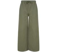SF431 SF Women Damen Nachhaltige, modische Jogginghose mit weitem Bein Khaki XS