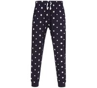 SF (Skinnifit) Herren Pyjamahose - Dunkelblau / weiß | L