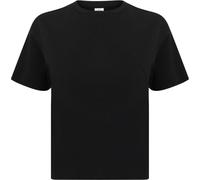 SF CLOTHING WOMEN'S CROPPED BOXY T S BLACK