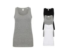 SF123 SF Women Damen Top Ärmellos Black S