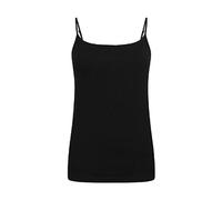 SF126 SF Women Stretch-Spaghettitop für Damen Black S