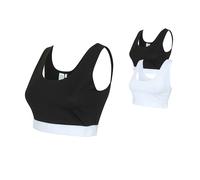 SF236 SF Women Damen Top kurz und Ärmellos Black S
