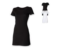 SF257 SF Women Damen T Shirt -Kleid Black S