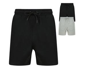 SFM432 SF Men Unisex modische kurze Sweathose Black XS