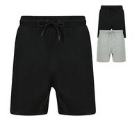 SFM432 SF Men Unisex modische kurze Sweathose Heather Grey L