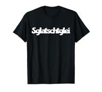 Sglatschglei DDR & Sächsische Mundart Ossi Sachsen Ohrfeige T-Shirt