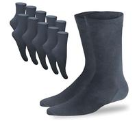 SGS 5/10 Pack Bambus Socken Herren 43-46 & Damen 39-42 - Hochwertige Atmungsaktive Klassische Strümpfe für Winter & Sommer - Socken Herren Gegen Schweiß