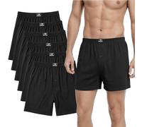 SGS 6-10 Pack Unterhosen Mann Herren Unterhosen Boxershorts Men (10/4XL, 6.stück - Schwarz)
