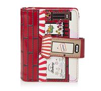 Shag Wear Junge Damen Portemonnaie klein mädchen Geldbörse Small Purse Teenager Portmonee mit Design (Bakery Red/Bäckerei Rot)