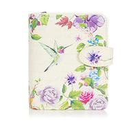 Shag Wear ® Portemonnaie Geldbörse Damen Geldbeutel Mädchen Bifold Mehrfarbig Portmonee Designs: (Kolibri/Humming Bird)
