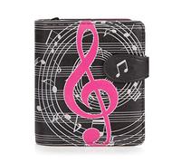 Shag Wear ® Portemonnaie Geldbörse Damen Geldbeutel Mädchen Bifold Mehrfarbig Portmonee Designs: (Musical)