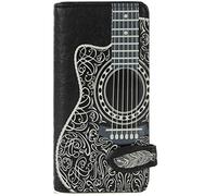 Shag Wear Portemonnaie Geldbörse für Junge Damen, Mädchen Geldbeutel Portmonaise groß - (Gitarre/Guitar)